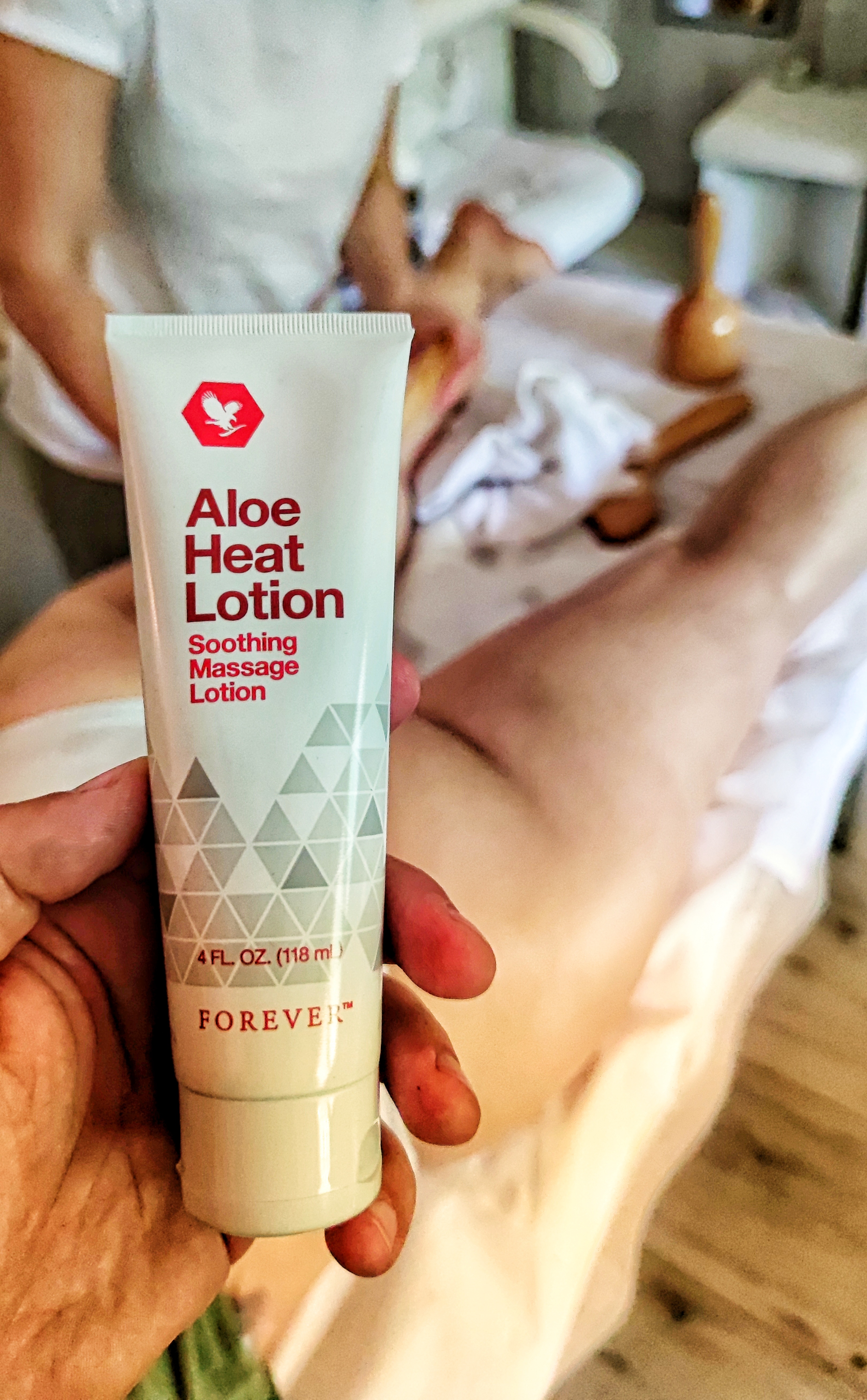 Aloe Heat Lotion Massage